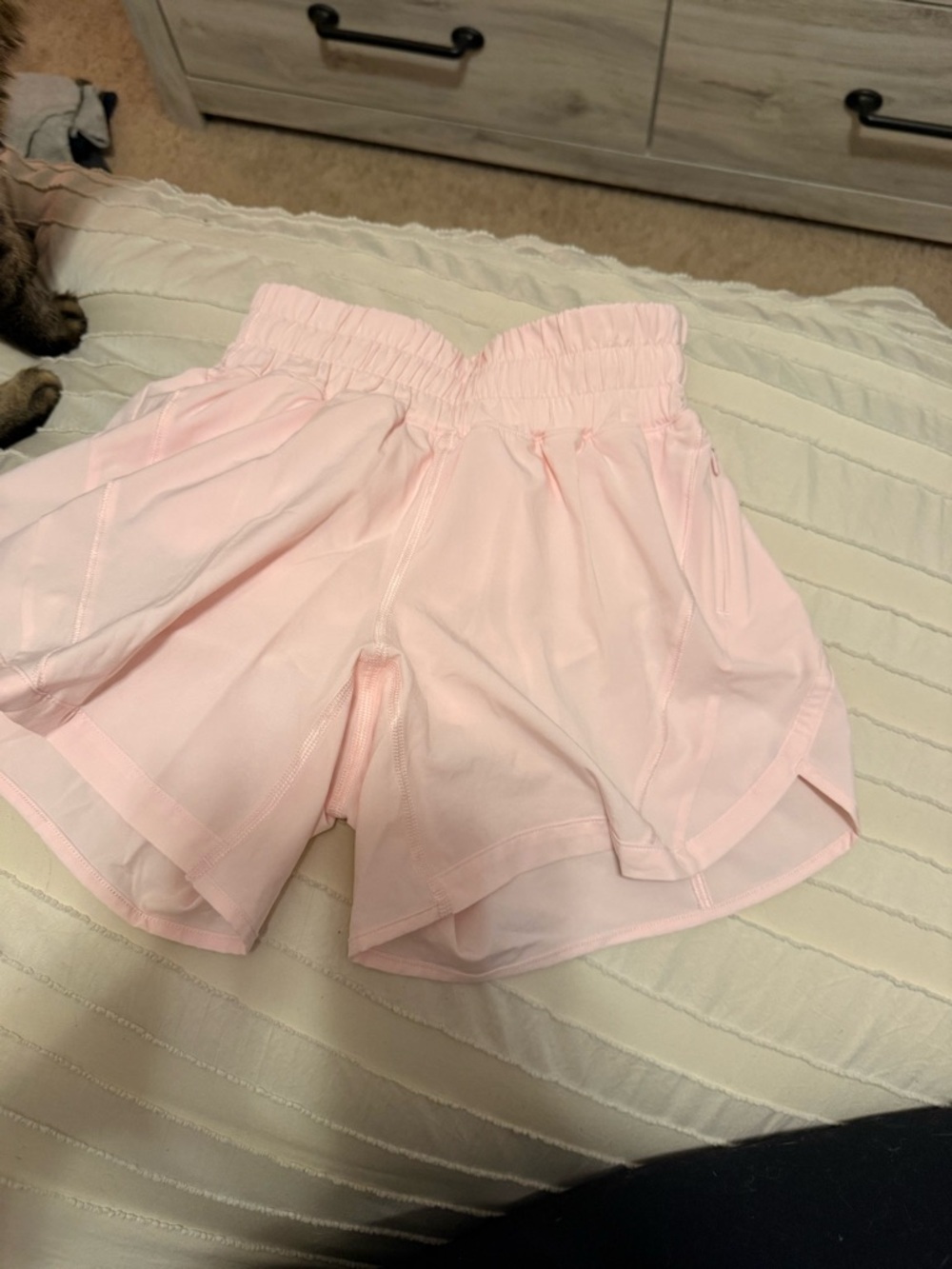 lululemon athletica Light Pink Athletic Shorts